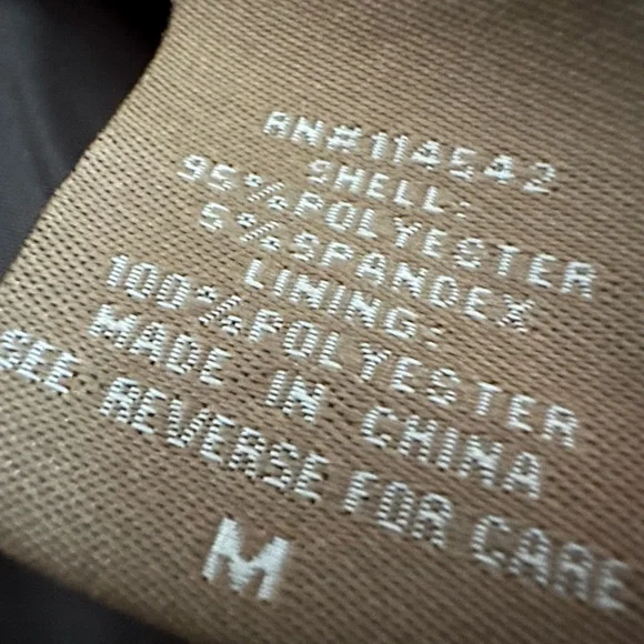 J2 by Jou Jou vegan leather moto biker jacket tan full zip women's size M - Picture 8 of 10